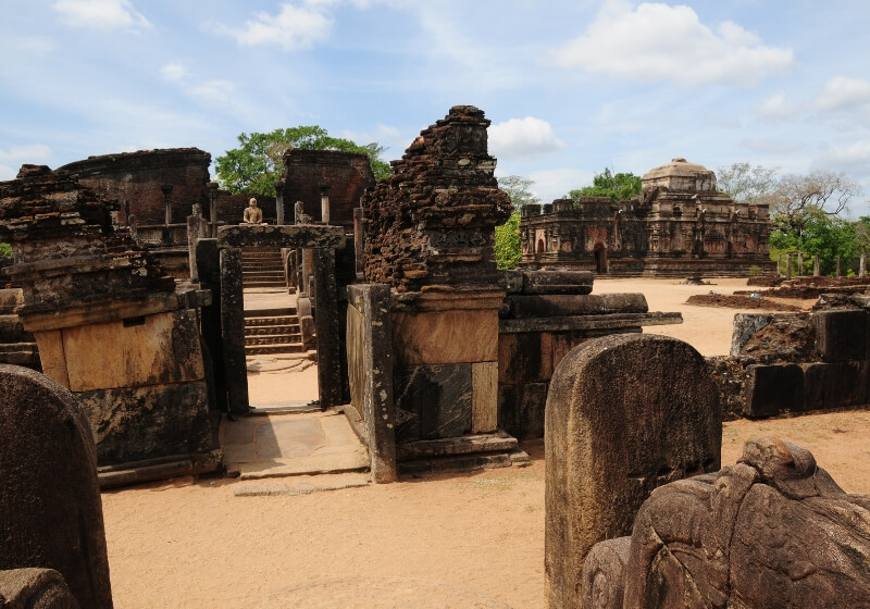 The Polonnaruwa Vatadage Entrances