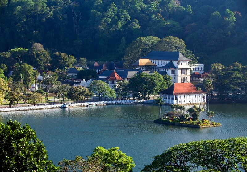 Landscape View of Kandy