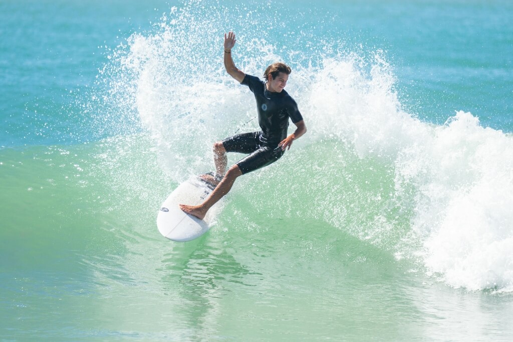 Mirissa Beach Surfing